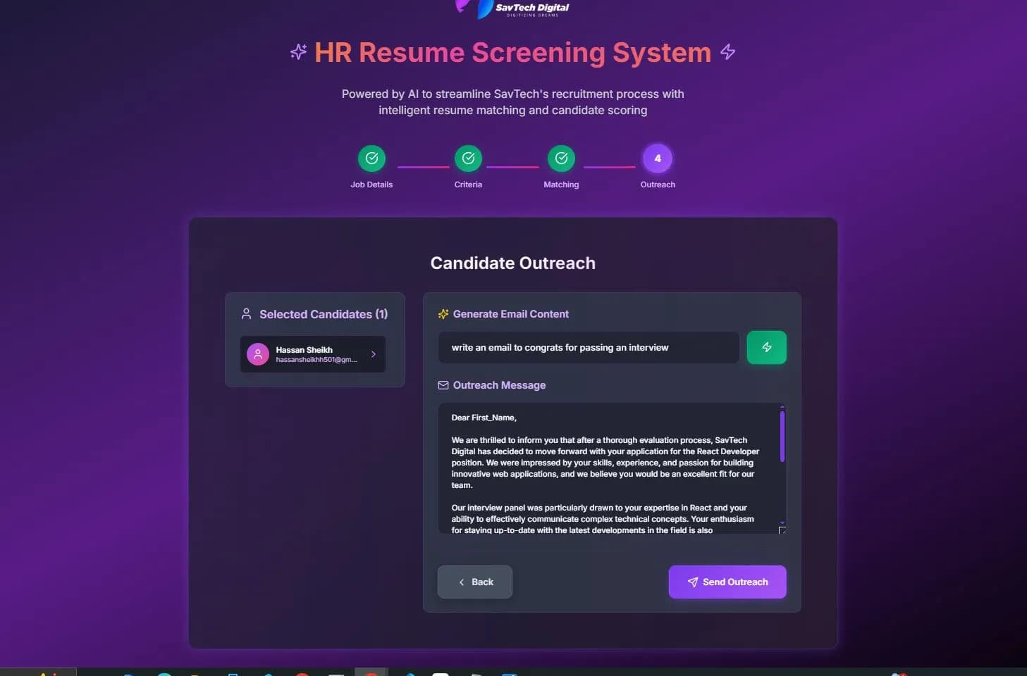 HR resume screening AI ranking candidates